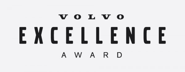 Volvo Excellence award banner
